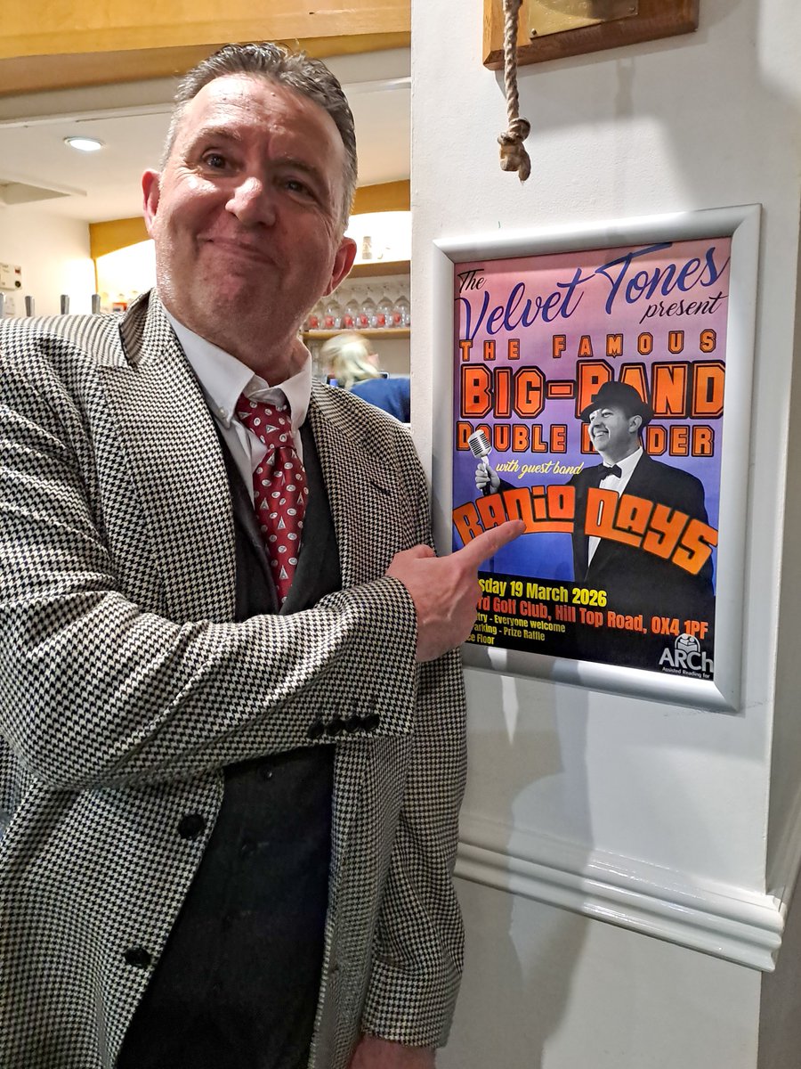 RadioDaysBand's tweet photo. Thank you Velvet Tones for inviting us to join you as the Double Header guest band last night. 
Thanks also to the swing dancers who packed the dance floor! What an atmosphere!
We had a brilliant night!

@VTBigBand https://t.co/Nq2AXDf82P