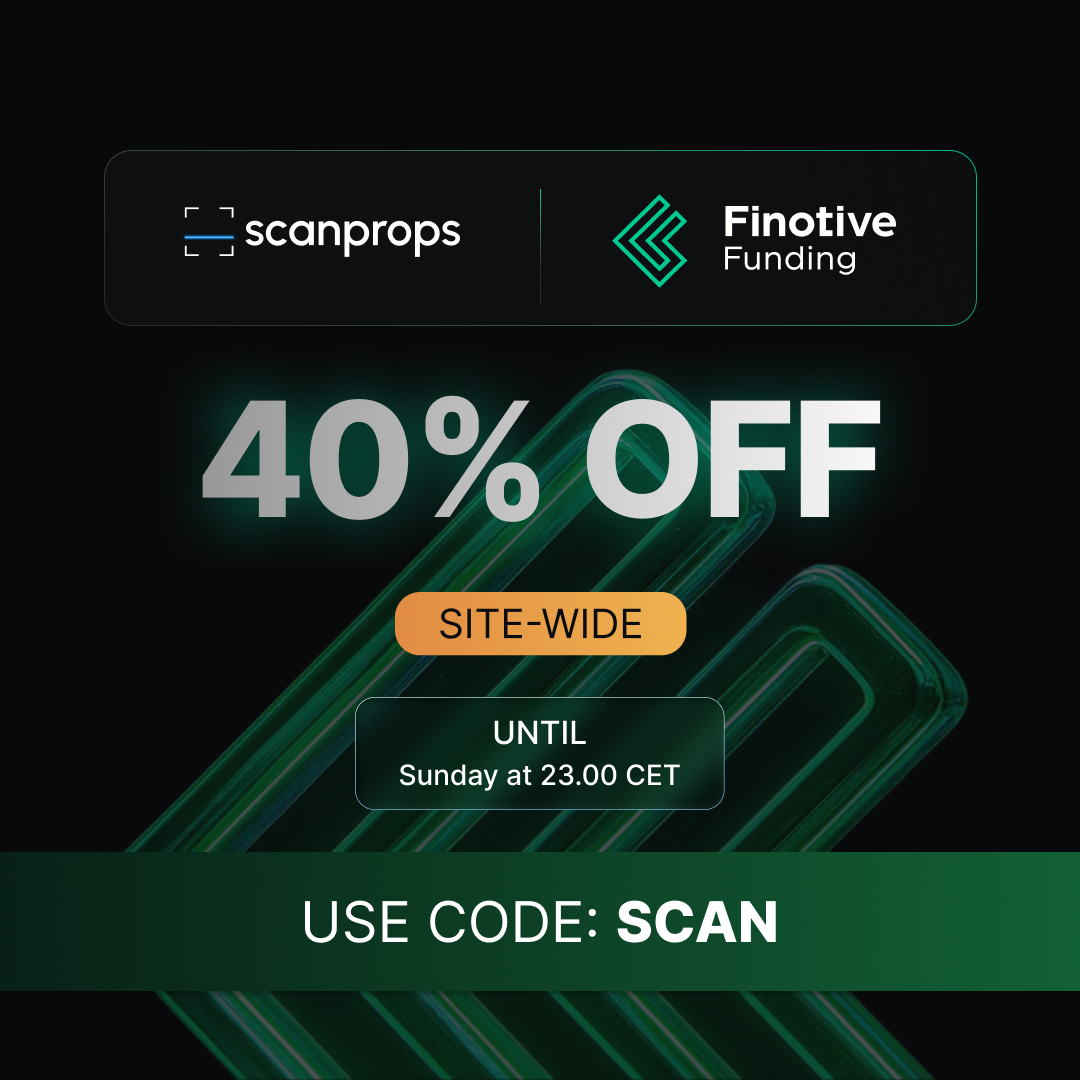 ScanProps x <a href="/FinotiveFunding/">Finotive Funding</a> 🟢

40% OFF site-wide. Use code SCAN. 
Ends Sunday at 23:00 CET. 🔥
