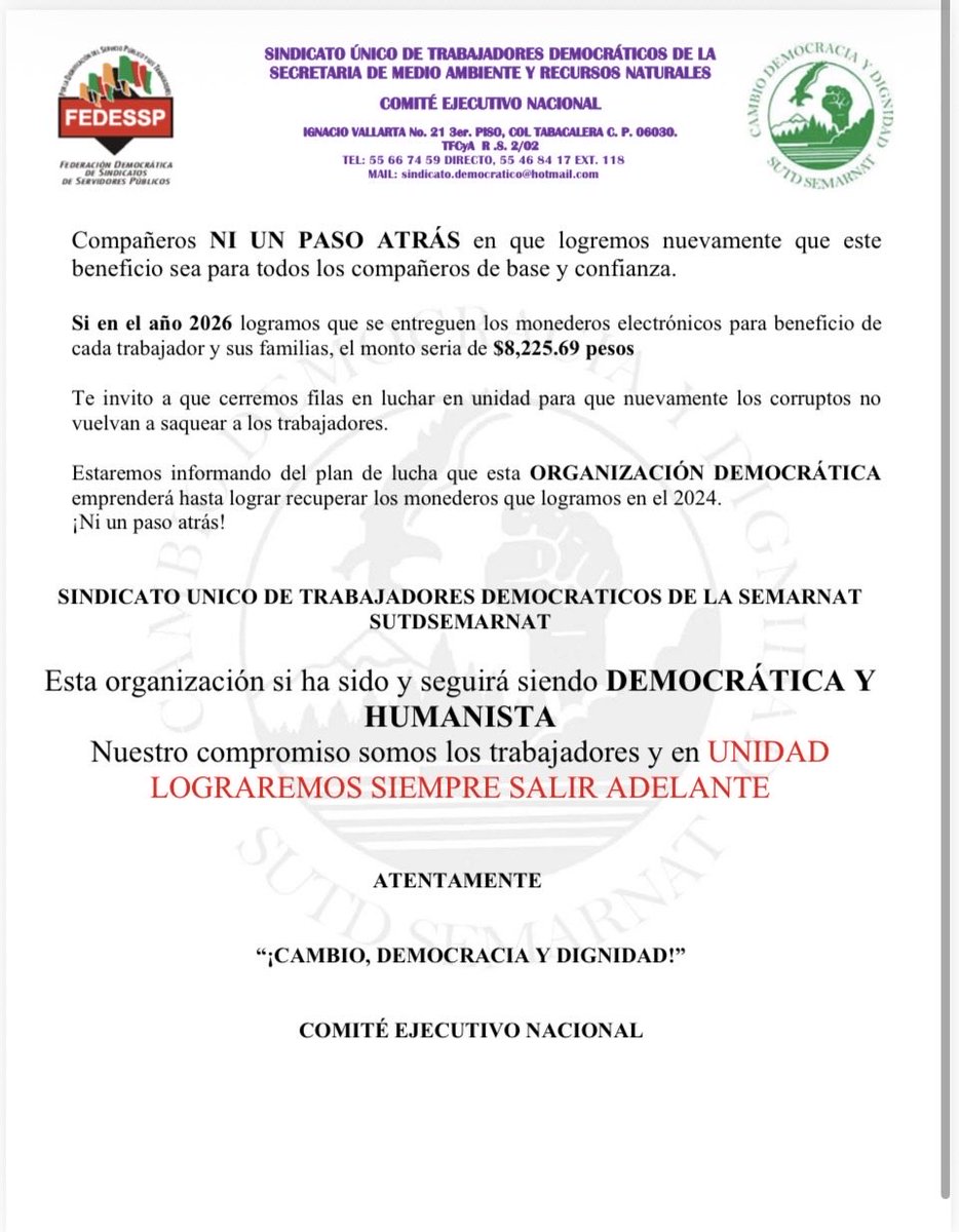 SUTDSEMARNAT tweet media