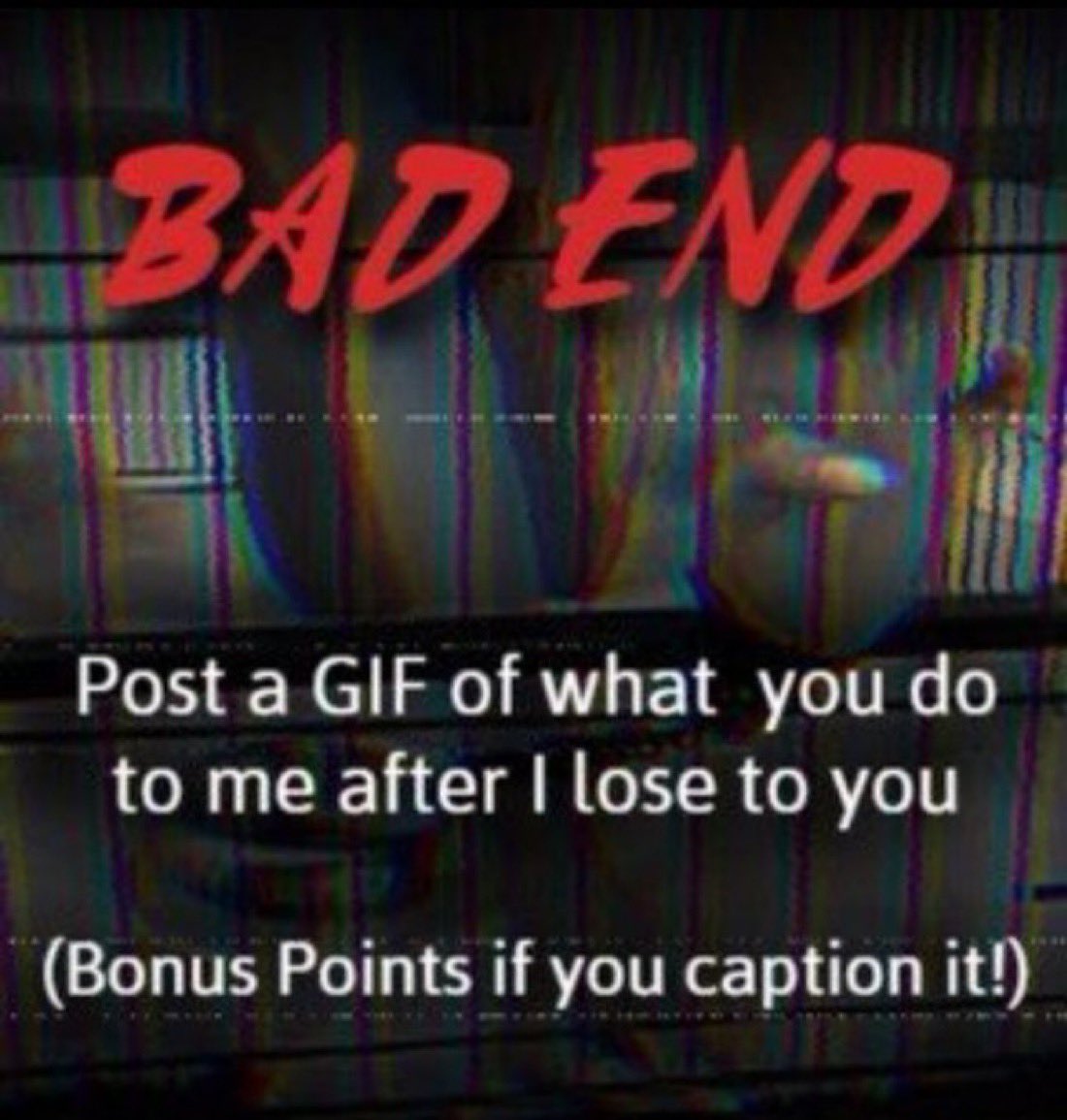 "Haha that's if you win!"

Pull on her animal features you'll win