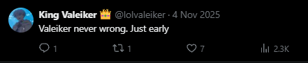 King Valeiker 👑 tweet media
