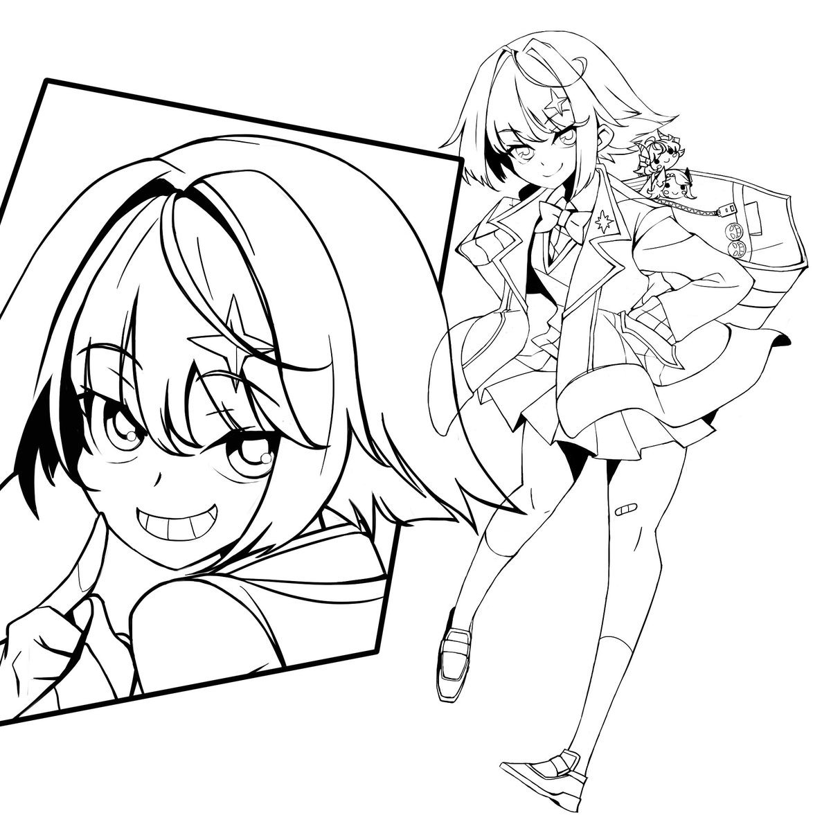 Weiss@NIKKEその他落書き垢 tweet media