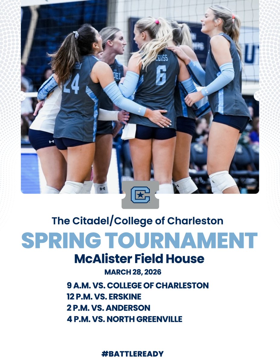 The Citadel Volleyball tweet media