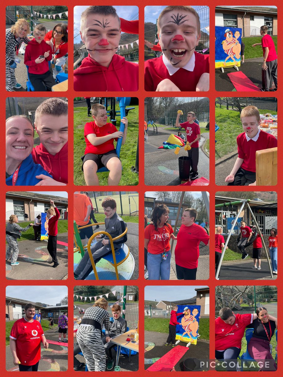 YsgolHenFelin's tweet photo. What a way to celebrate #RedNoseDay! π #YHFClass16 took fundraising to the next level by soaking the teachers! π¦π― Smiles, laughter, and a LOT of very wet staffβ¦ unforgettable fun for a great cause! β€οΈ https://t.co/uqkfpJzqh6
