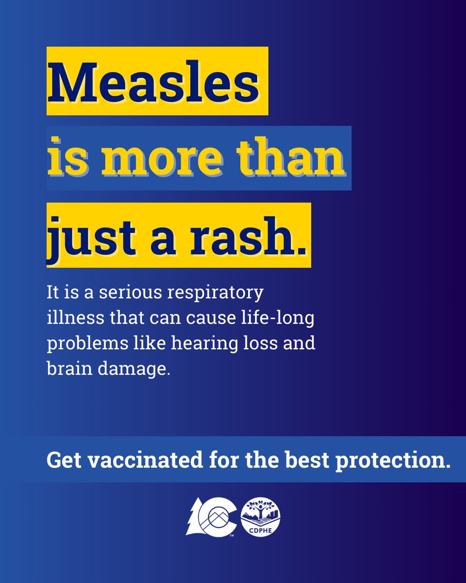 Colorado Department of Public Health & Environment tweet media