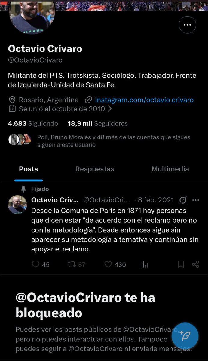 No aguantó nada el gordito ñoqui, sólo le pregunté si se había levantado a las 7 am a mear.