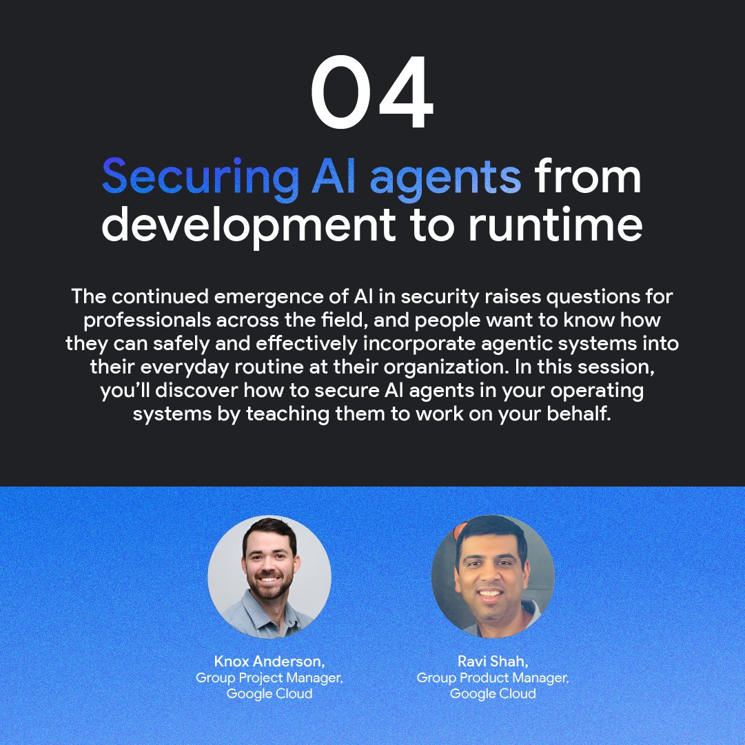 Google Cloud Security tweet media