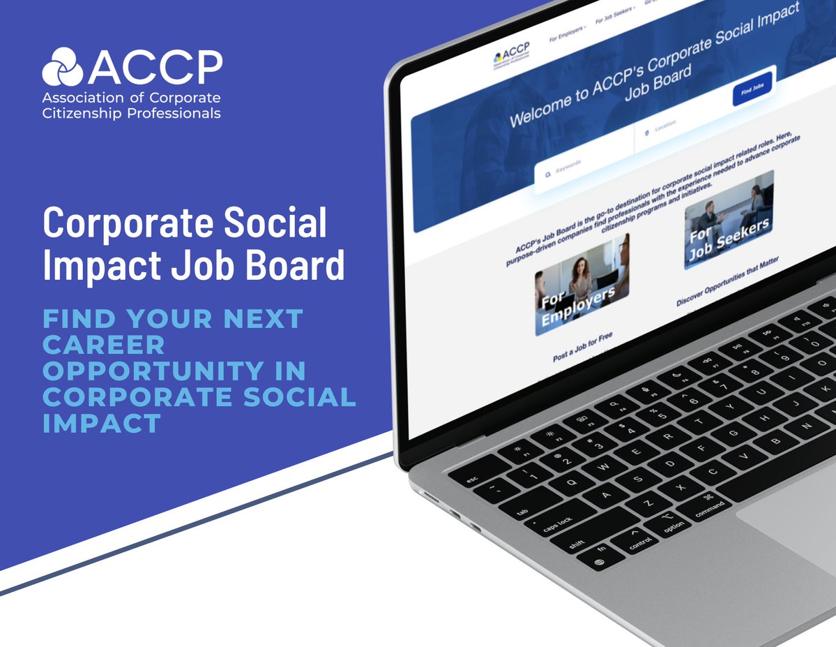 Association of Corporate Citizenship Professionals tweet media