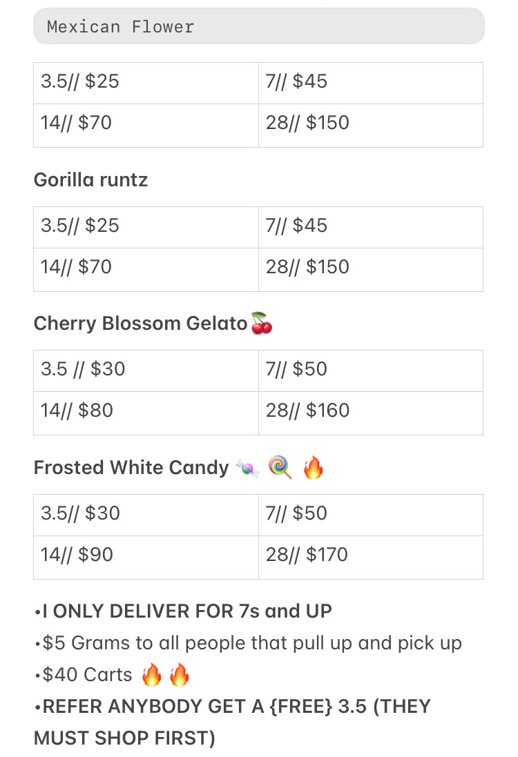 JayJiggaa's tweet photo. Mobile htx plug. Mobile anywhere in Houston and all surrounding area. Don’t matter how far or what time. I got you. You can hmu from my number 3465108805.
Also be having
-dispos
-shrooms
-za/bud
#htxplug #houstonplug #shroomplug #dispoplug #htxza https://t.co/0mKJE2SgsA