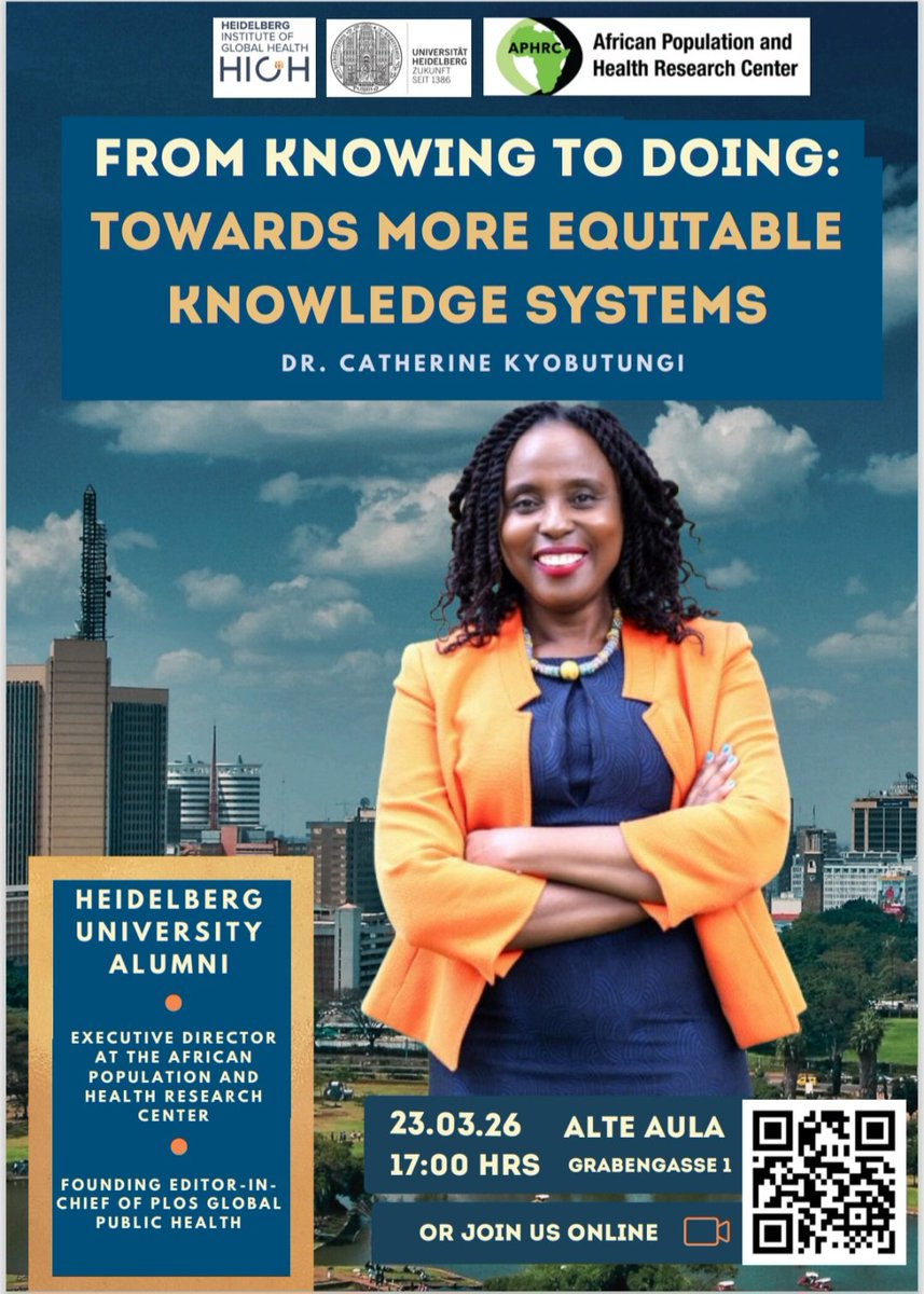 Dr. Catherine Kyobutungi Muzukulu wa Bityo tweet media