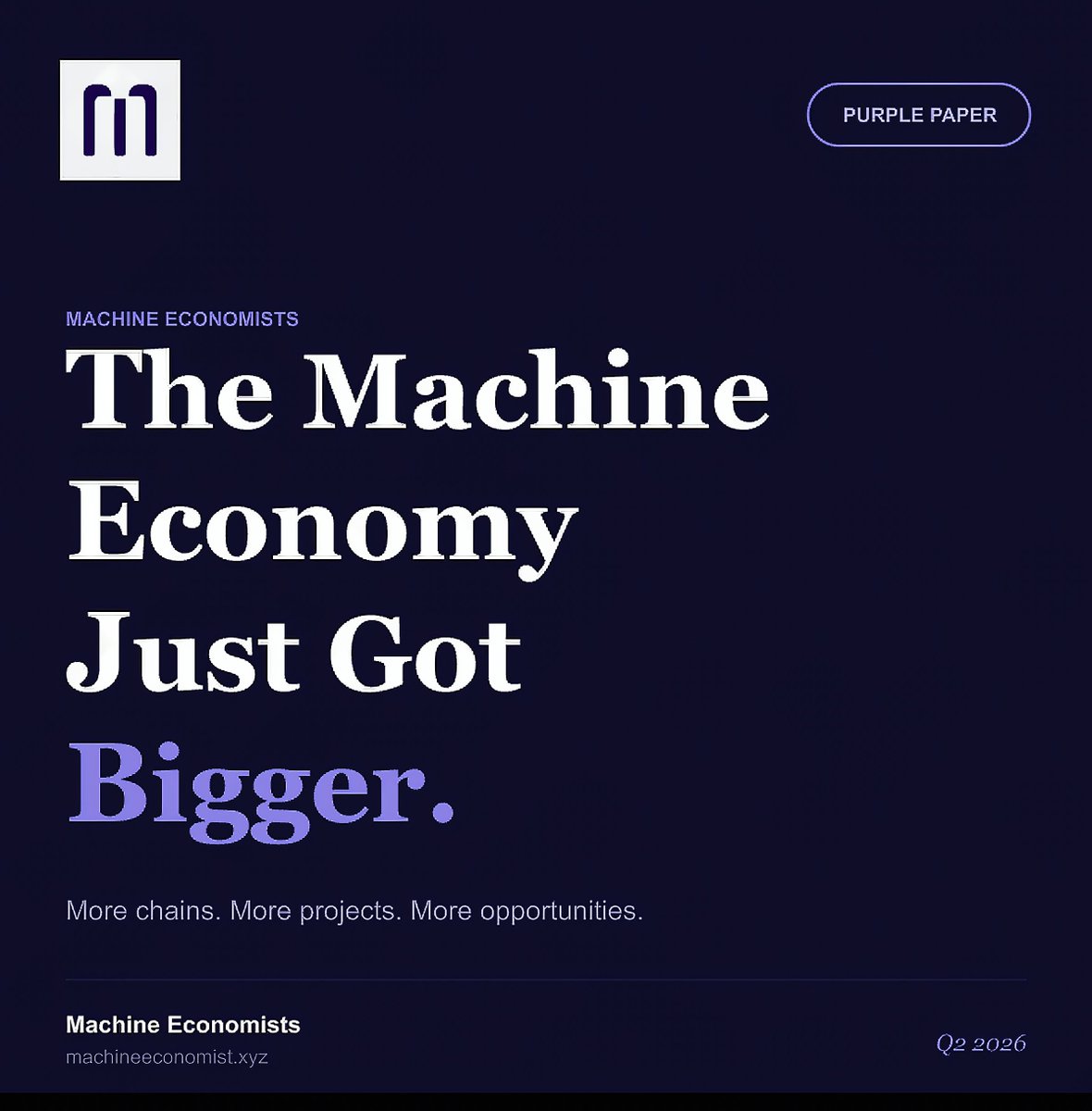 Machine Economists tweet media