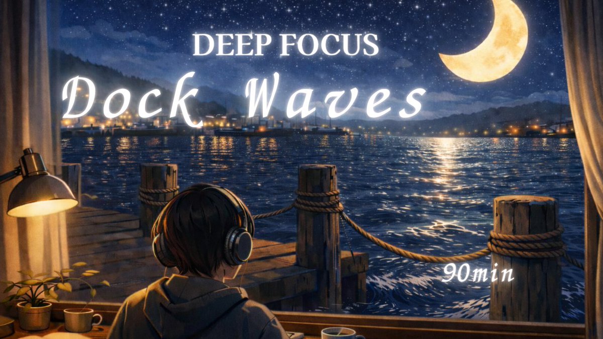 ぜん🌊水の音LoFi｜癒しをお届け tweet media