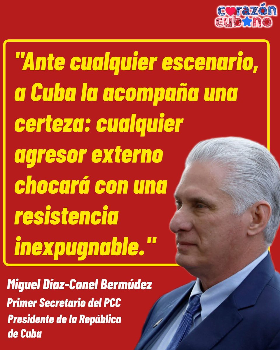 <a href="/EVilluendasC/">Enrique Villuendas</a> <a href="/AbelPrieto11/">Abel Prieto</a> <a href="/L0renaGM/">Lorena 🇨🇺🇵🇸</a> <a href="/yordanyhabana/">𝐘𝐨𝐫𝐝𝐚𝐧𝐲𝐇𝐚𝐛𝐚𝐧𝐚 🇨🇺🇻🇪🇳🇮🇵🇸</a> <a href="/AriagnaPavonG/">☭Ariagna Pavón Guerrero🌻❤️🇨🇺</a> <a href="/AlmaguerPerdomo/">Emilio Almaguer Perdomo</a> #YoSigoAMíPresidente