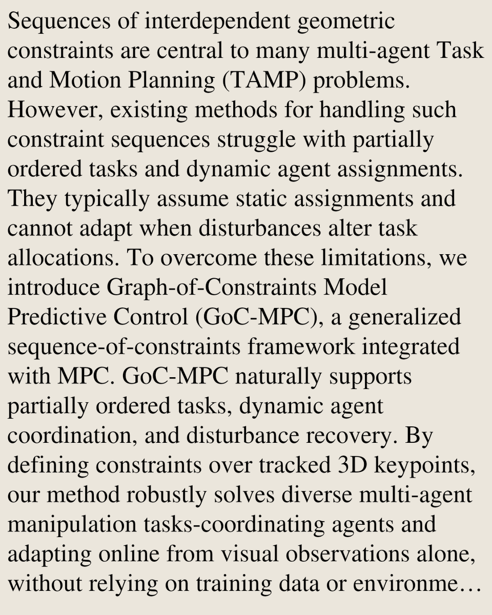 Robotics Research arXiv tweet media