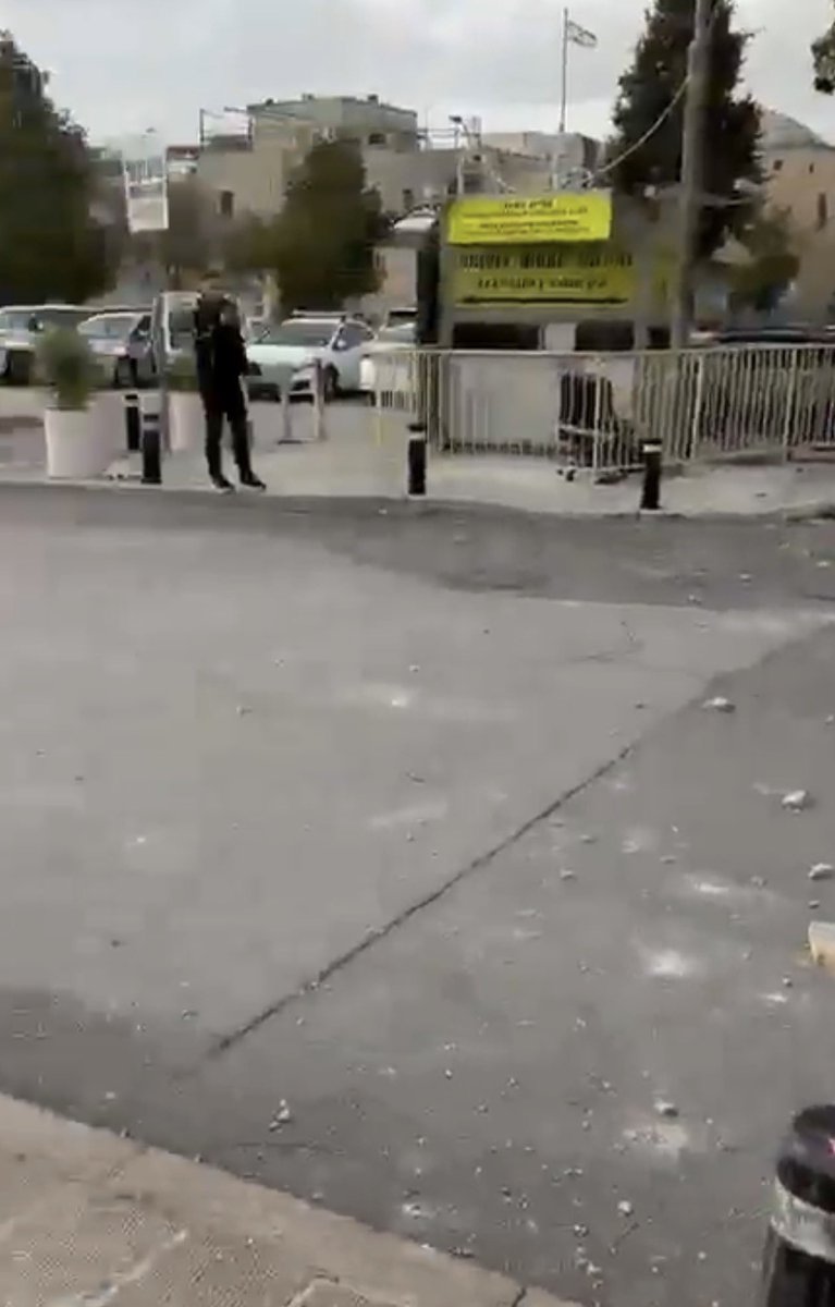 <a href="/hzomlot/">Husam Zomlot</a> Thank God, and thanks to Israel, for banning them from gathering there, because just minutes ago a ballistic missile backed by the Islamic Republic of Iran, struck steps away from that very place.

Stop spreading hatred toward people who have lived there for thousands of years.