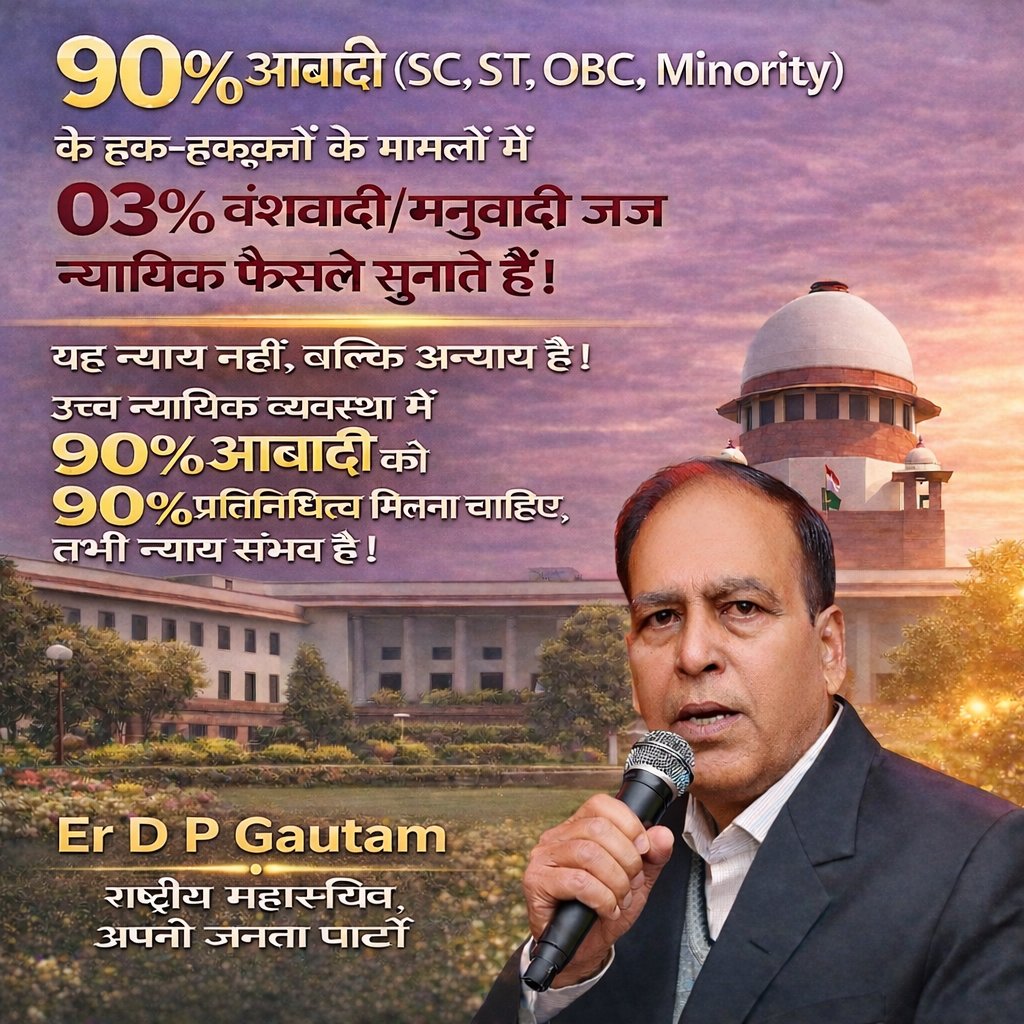 Er D P Gautam tweet media