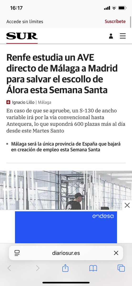 EMerelo's tweet photo. Una EXCLUSIVA de @DiarioSUR, que dirige @Javier_Recio, que ha durado un instante. Cuando el periodismo no es objetivo y es interesado, pasan estas cosas. Los bulos y las noticias sin contrastar pasan una factura a la credibilidad del medio, que puede ser irreparable.
👇👇👇 https://t.co/0r7ns58TG2