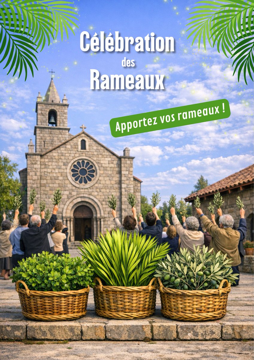Information pour la célébration des Rameaux dlvr.it/TRc3m8