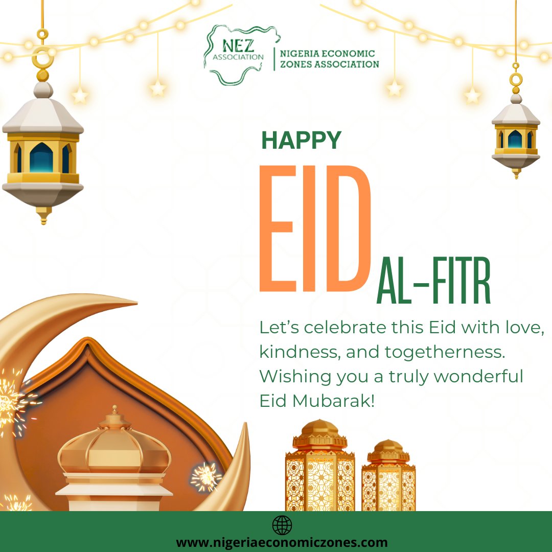 NEZ_Association's tweet photo. #EidMubarak - May this beautiful occasion of Eid Al-Fitr fill your heart with peace, your home with joy, and your life with endless blessings.

As we celebrate the end of Ramadan, may your prayers be accepted, your sacrifices rewarded, and your days ahead be filled with happiness https://t.co/vYwzBH2Ce3