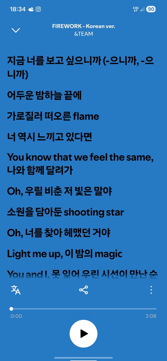 japon kökenli bir grup olup tüm korean verleri bol korece sözleriyle yayınlamaları bu yüzden andteam