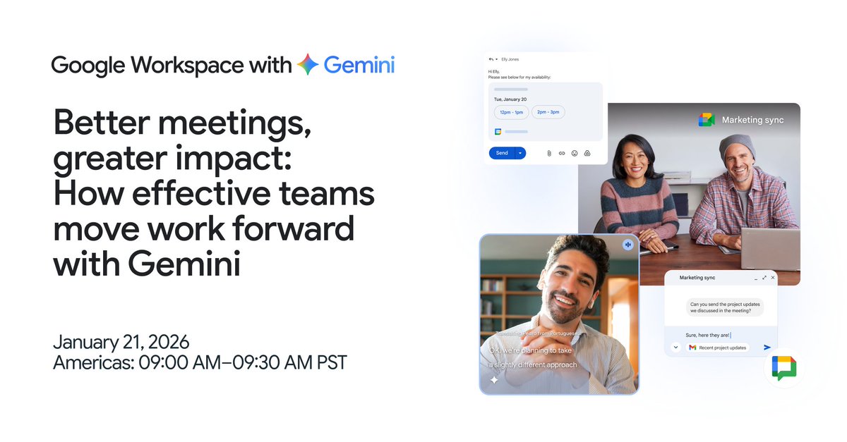 Google Workspace tweet media