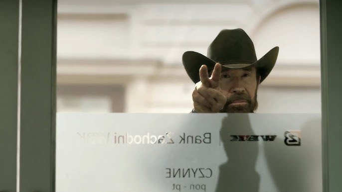 We had Chuck Norris do ads for a bank in Poland