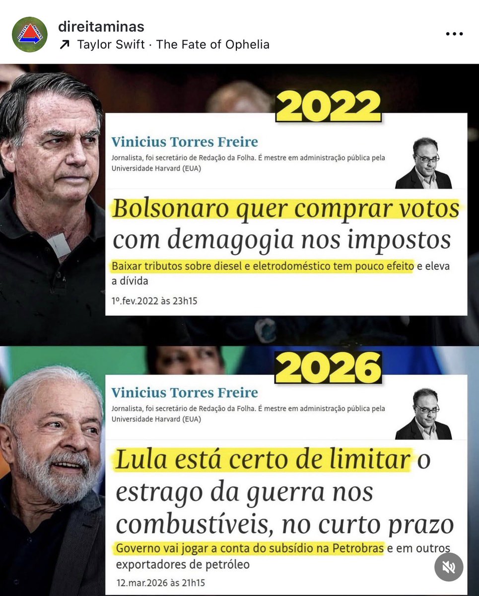 A velha imprensa impar$$$ial: