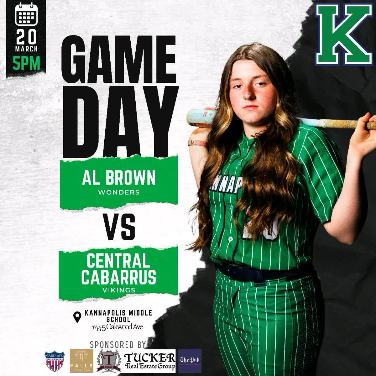 ALBrownSoftball's tweet photo. Come support your Wonders!@mikelondonpost3 @langstonwertzjr https://t.co/AvA5TNsqh4
