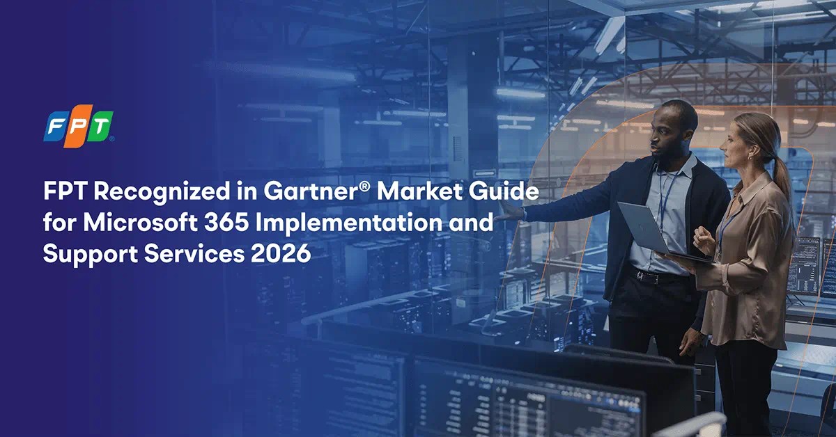 FPTAmericas's tweet photo. Proud to see @fpt_software recognized in the Gartner Market Guide for Microsoft 365 services 2026 🚀

A milestone that reflects our strength in delivering secure, scalable, AI-enabled digital workplace solutions.

Learn more 👉 https://t.co/hqhKxaIlUO
#Microsoft365 #FPTAmericas https://t.co/QKWwrcMKfj