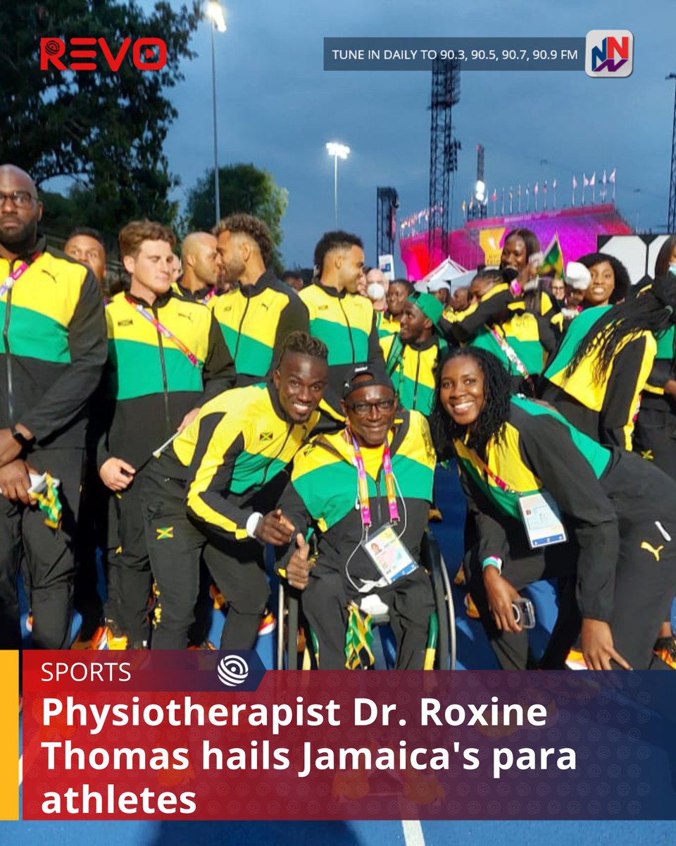 Physiotherapist Dr. Roxine Thomas says her experience working with Jamaica’s para athletes has been nothing short of inspiring, as she continues to witness their determination and resilience firsthand.

READ MORE HERE: revonews.ai/news/physiothe…