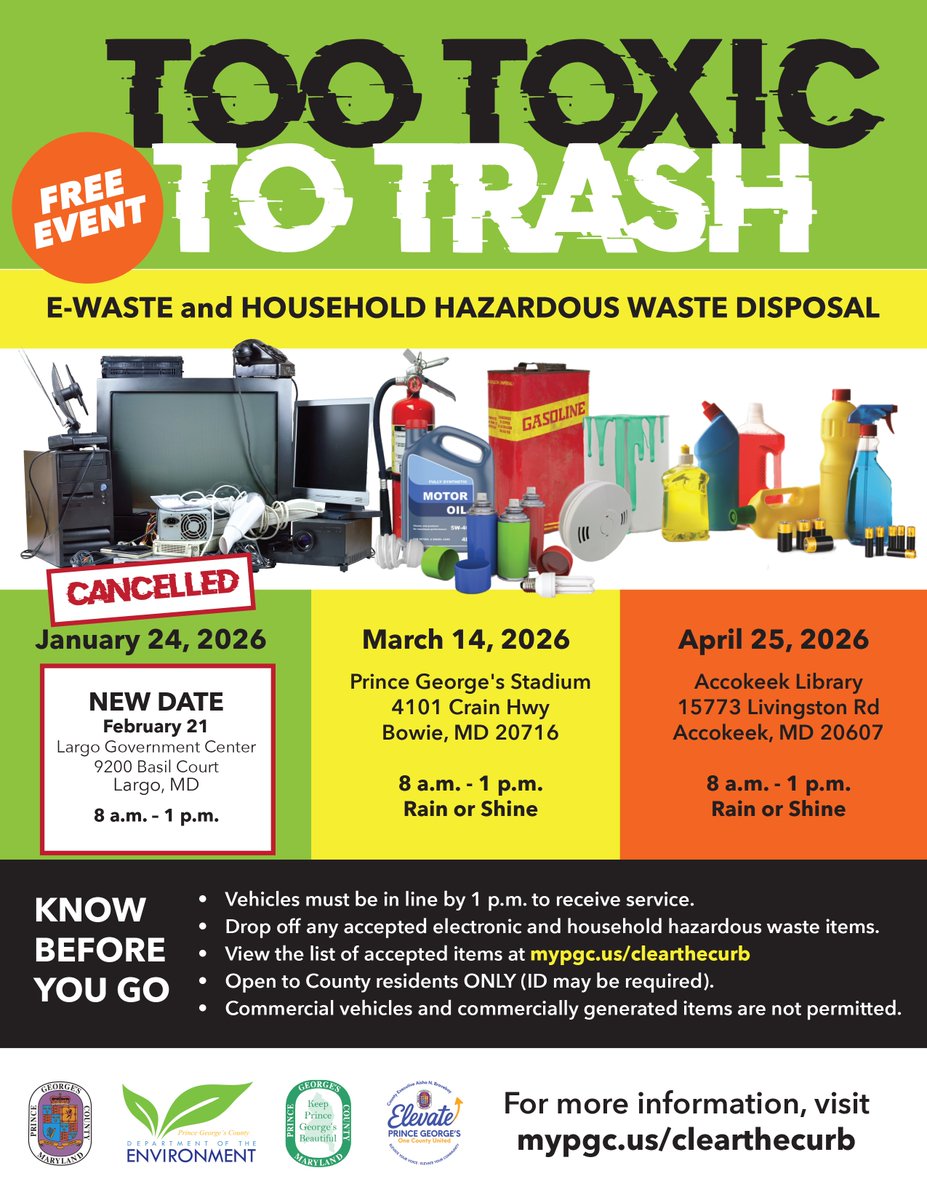 PGC Dept. of the Environment tweet media