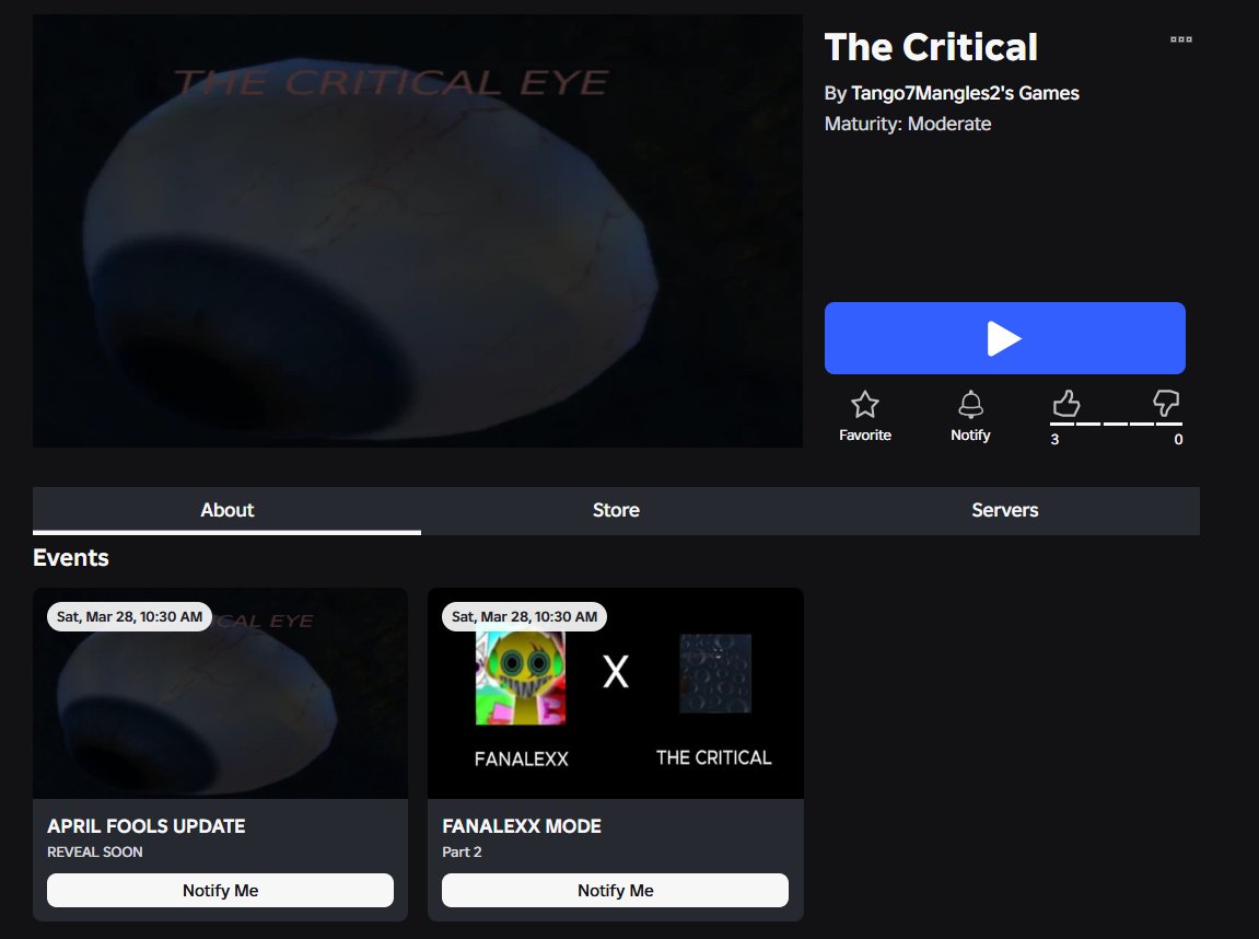 The Critical Official tweet media