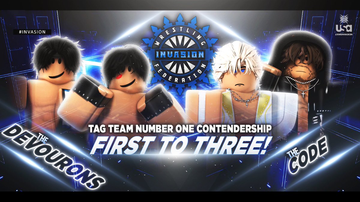 XWENetwork's tweet photo. 3/20/26 - ANNOUNCEMENT๐จ
Two HUGE teams will fight to determine who will be able to PUNCH THEIR TICKET to #XWEBITB which goes down TONIGHT on INVASION! ๐คฉ
Which team will walk out of this as the NEXT CONTENDERS for the tag team gold? #Devourons or #TheCode
#XWE2026 https://t.co/kS12hlyFFv
