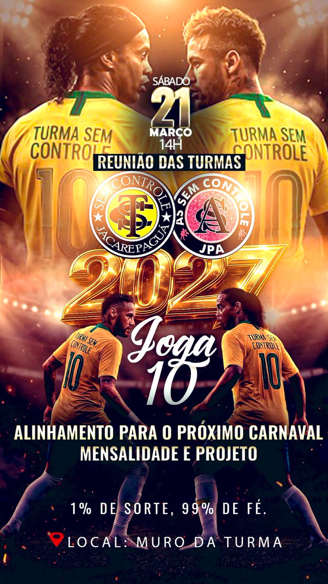ascjpa02's tweet photo. 🎶De ponta a ponta é nós, é linha reta e sem nó, a Biquinha é sem controle não tem outra é uma só🎶🎵 
Amanhã tem !!!! https://t.co/gTJfwpgI69