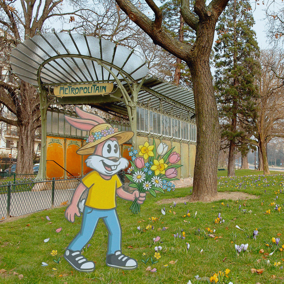 SergeLapinRATP's tweet image. Le soleil fait son retour pour célébrer le premier jour du #printemps 🌺
Le moment idéal pour profiter des lignes aériennes et faire le plein de lumière ☀️
#SergeleLapin #RATP