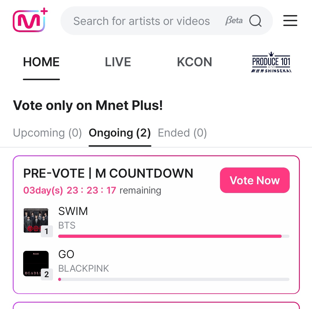 pjmIesviu's tweet photo. 📣 | DIFUNDAN ESTO! Ya podemos votar por BTS en MCOUNTDOWN, RECUERDEN QUE PUEDEN VOTAR 5 VECES, vamos por este premio para los tannies, a darlo todo 🗣️🔥

— YA VOTARON? COMENTEN SUS CAPTURAS 👇👀

VOTE FOR SWIM ON MCOUNTDOWN
BTS COMEBACK IS HERE
ARIRANG OUT NOW
#BTS_ARIRANG https://t.co/8X6jBSNodK