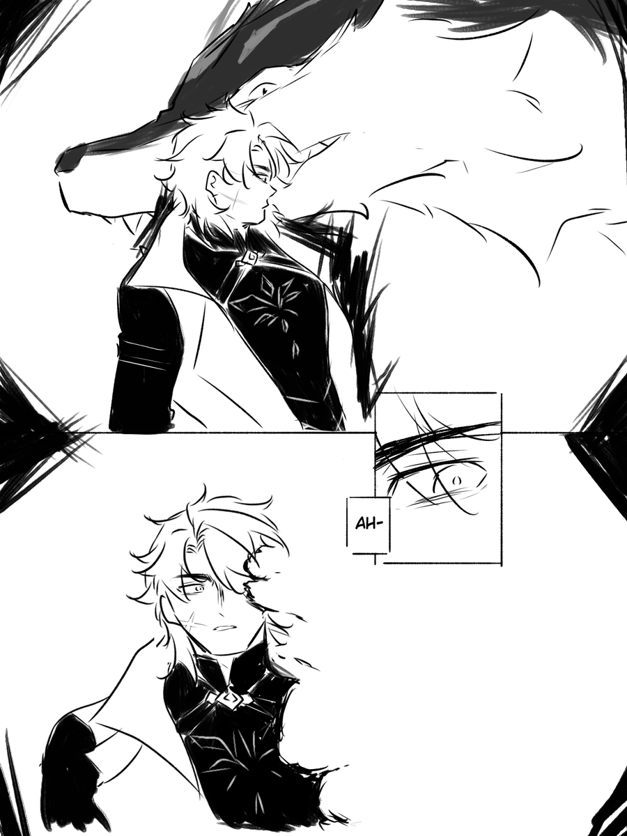 _AzureMei_'s tweet photo. Varka + Boreas (4/7)
Nightmare and companion https://t.co/yOKHPbVN7n