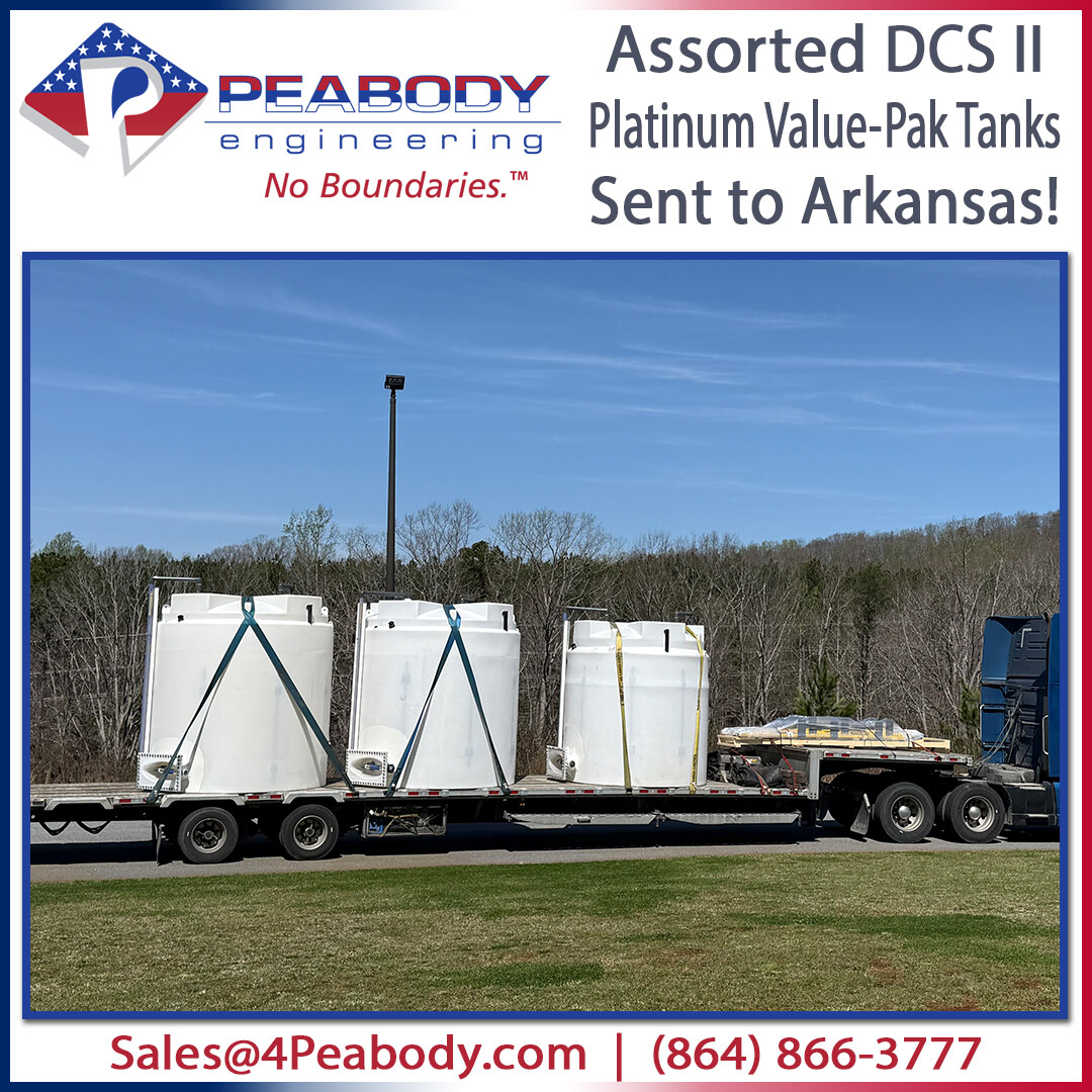 PeabodyTanks's tweet image. Sent 3 DCS II Platinum Value-Paks (two 3000's &amp;amp; one 2300) to Arkansas! Need dependable custom tanks? Contact us at (864) 866-3777 and let's find your perfect fit. 

#PeabodyEngineering #PeabodyProducts #CustomEngineering #TankStorage #Manufacturing #MadeInUSA