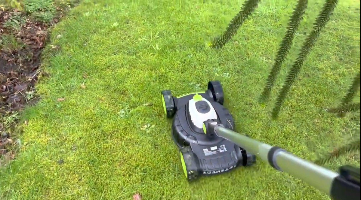 overlandertheb1's tweet photo. Watching cordless lawn mower @YouTube and the guy runs into a #MonkeyPuzzle @StevenW24515280
https://t.co/AnbTiV2KUi https://t.co/R9ibxEmQXa