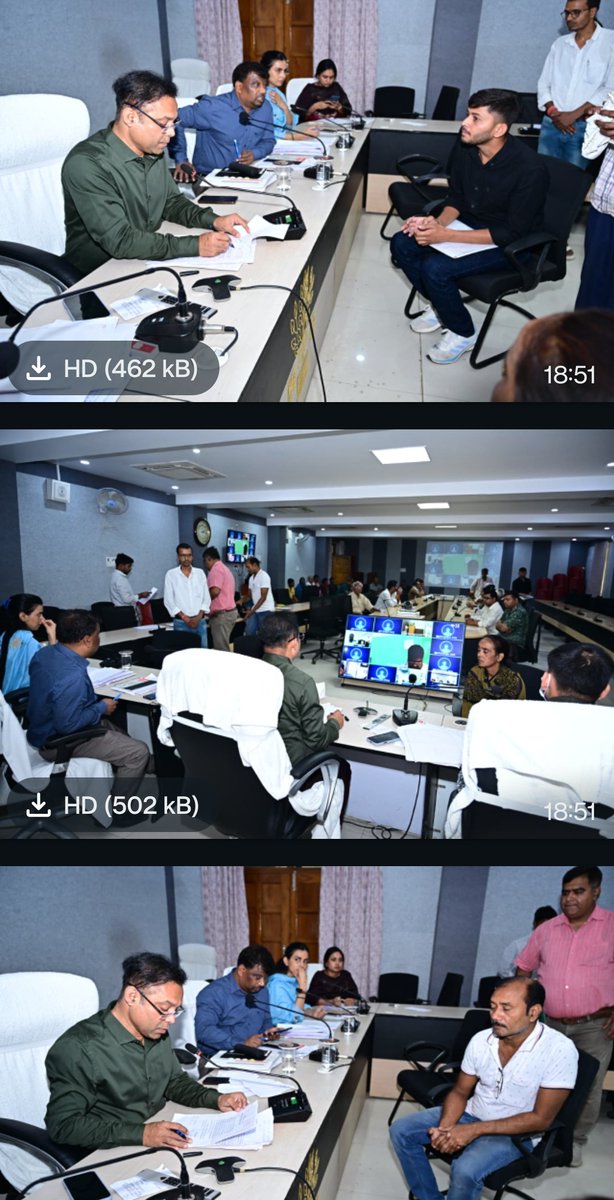 dmbhagalpur's tweet photo. #PressUpdate | सबका सम्मान–जीवन आसान
जिलाधिकारी डॉ. नवल किशोर चौधरी @nawal_ias ने बताया कि Ease of Living पहल के तहत आम जनता की वन-टू-वन सुनवाई की जा रही है।
➡️ VC के माध्यम से सभी क्षेत्रीय पदाधिकारी जुड़े
➡️ जरूरी मामलों का त्वरित निष्पादन (1–2 दिन में)
➡️ ग्राउंड लेवल पर कार्य में सुधार, अनावश्यक मामले घटे
लोक शिकायत मामलों की भी सुनवाई कर आवश्यक निर्देश दिए गए। #Bhagalpur