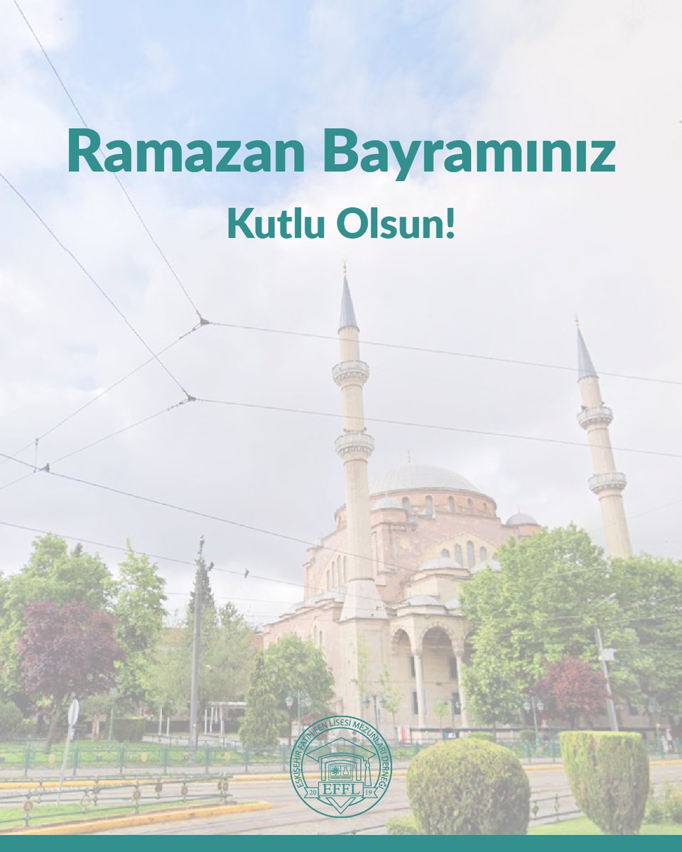 Tüm EFFL ailesinin Ramazan Bayramı’nı kutluyoruz. Sağlık, neşe ve nice güzel bayramlarda bir arada olmak dileğiyle! 

#RamazanBayramı #Bayram #EFFL