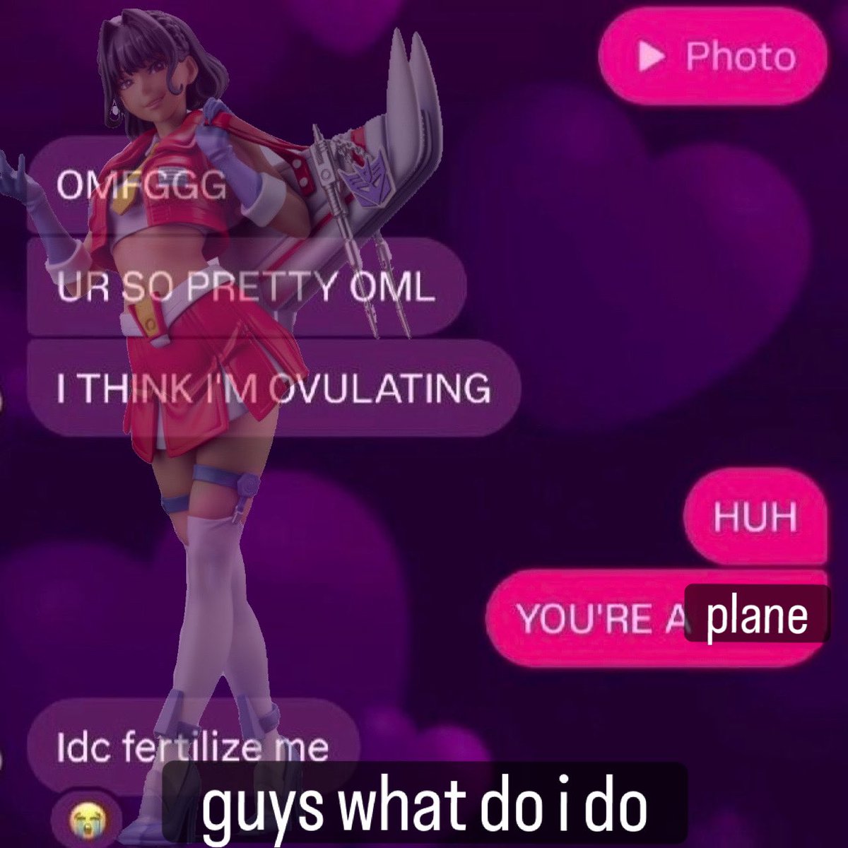 Megatron Crazy Cucktastic tweet media