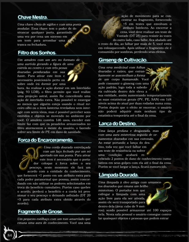 InsurgentesRPG's tweet photo. To dando uma revisada no livro pra criar uns roteiros, qual a parte que vocês mais gostaram dele?
 Eu curto muito toda a parte de itens.
#rpg #ordem #homebrews #rpgbrasil #arte #itens #ordemparanormal https://t.co/1VbTvDqun0