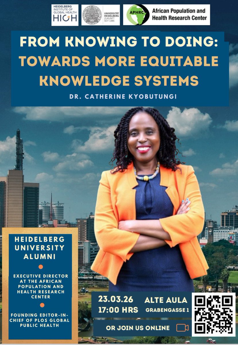 Dr. Catherine Kyobutungi Muzukulu wa Bityo tweet media