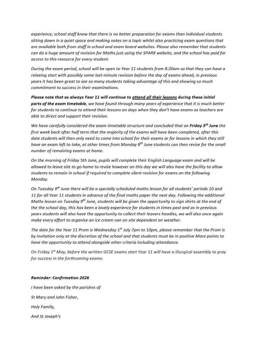 St Thomas More RC College tweet media