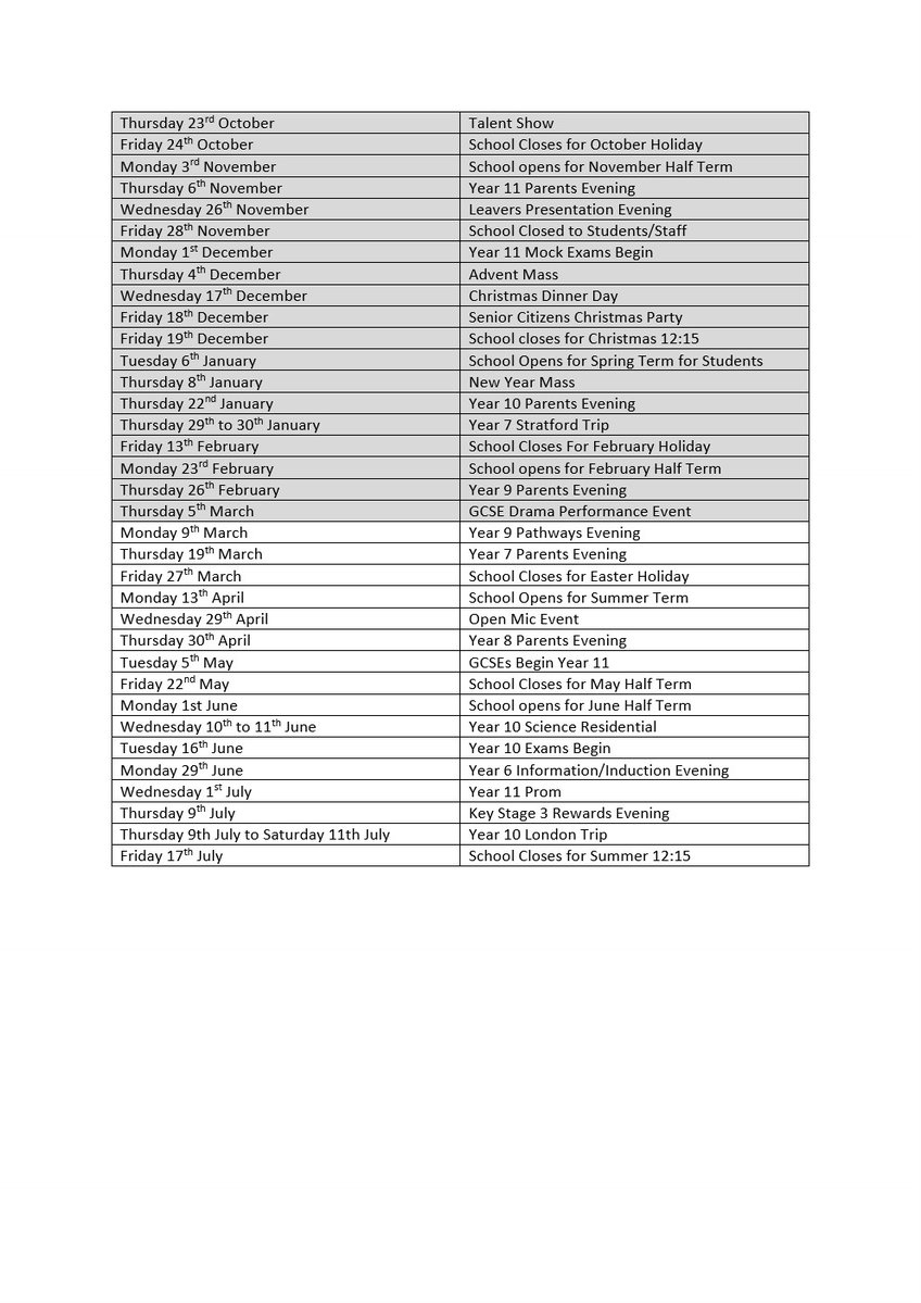 St Thomas More RC College tweet media