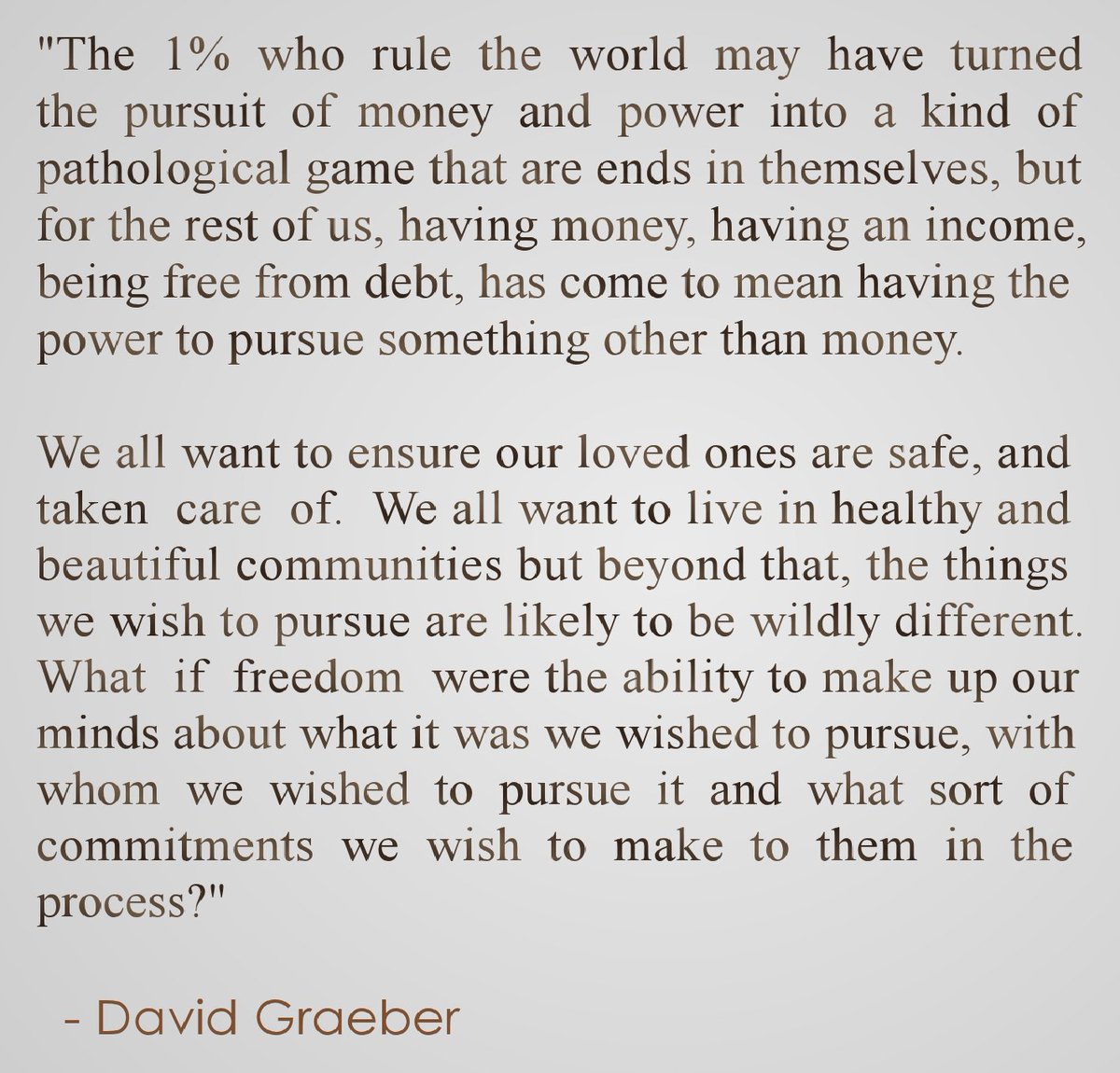 David Graeber Institute tweet media