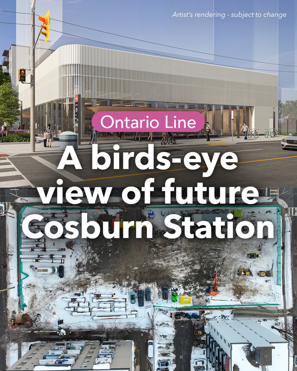 Ontario Line tweet media