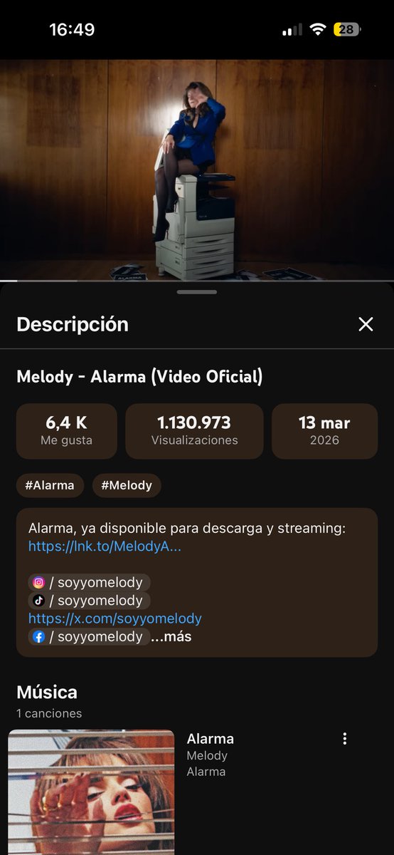 Melody Today tweet media