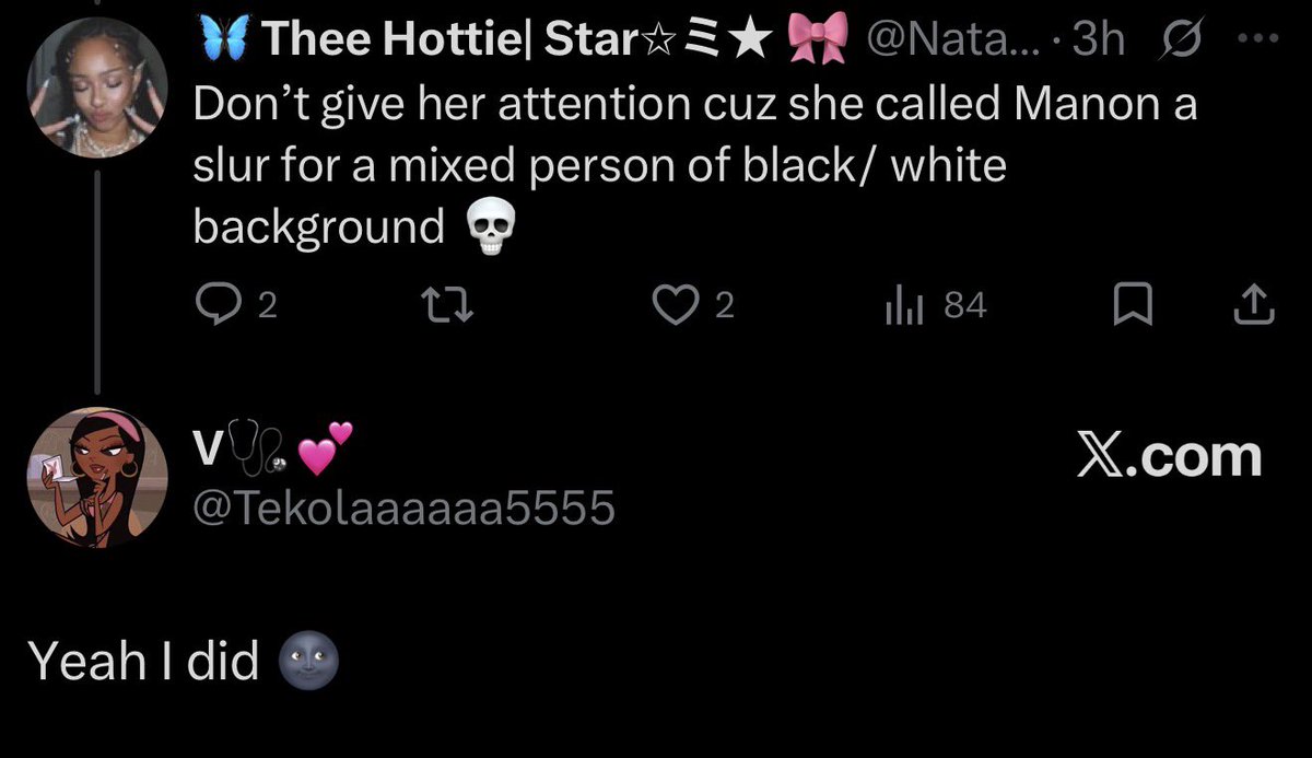 icy loves manon tweet media